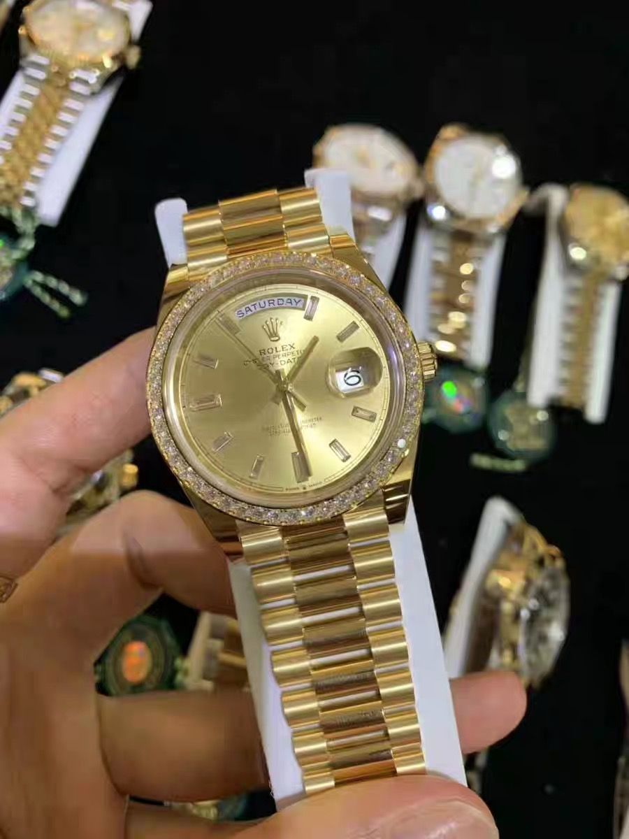 Date President 18k Yellow Gold Watch 