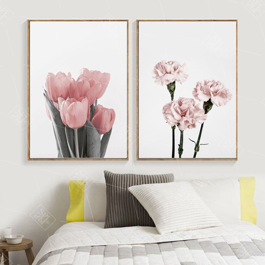 flower wall art framed