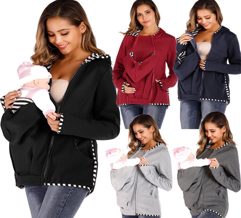 maternity multifunctional kangaroo hoodie