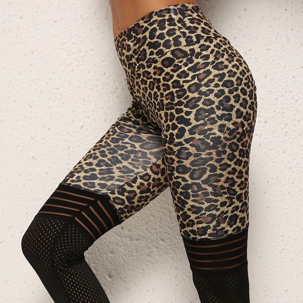 leopard yoga pants