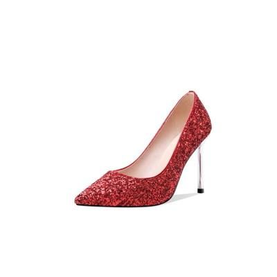 purple heels size 9