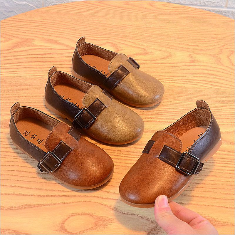 girls slip on loafers