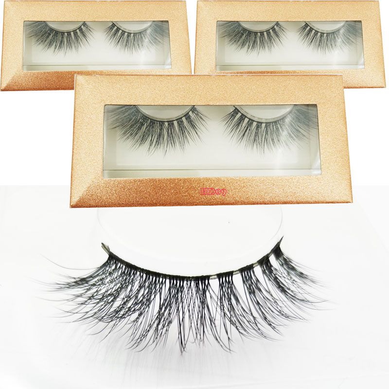 Wholesale Mink 3d Lashes Human Hair Lashes With SOFT Band ...