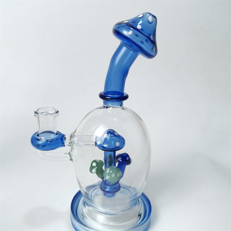 Best Quality Double Function Glass Bong 22cm Tall With 14.4mm Joint