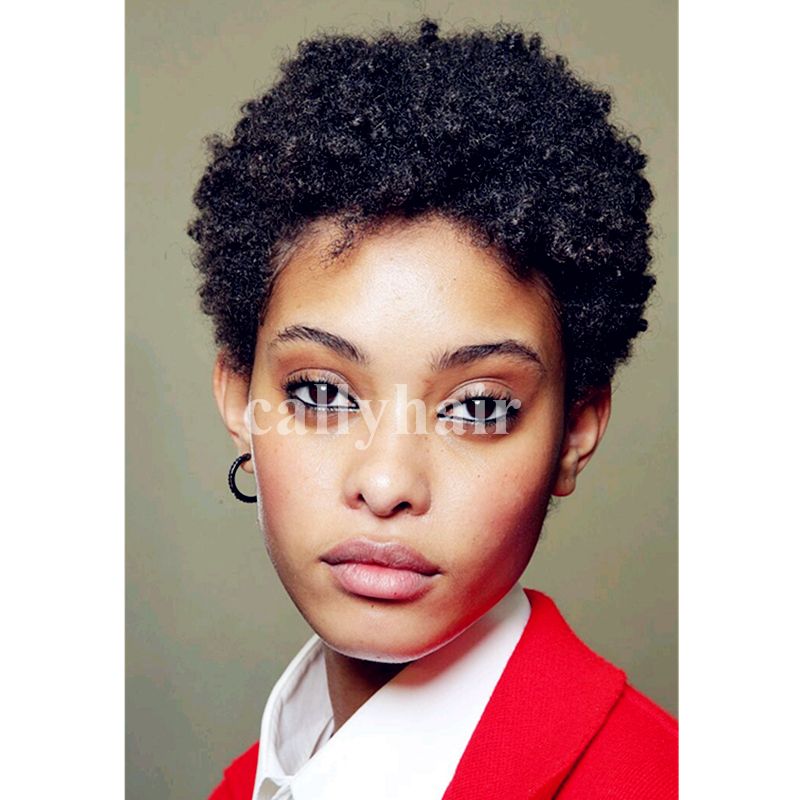 European Hair Rihanna Brazilian Virgin Human Short Hair Wigs