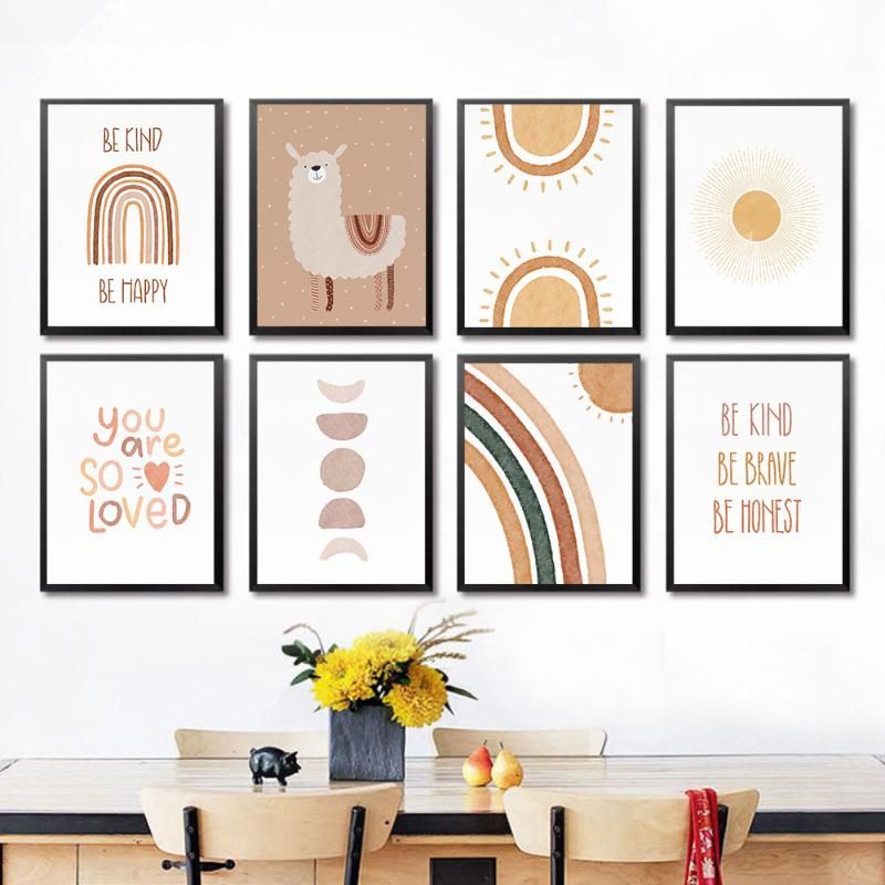 rainbow nursery decor