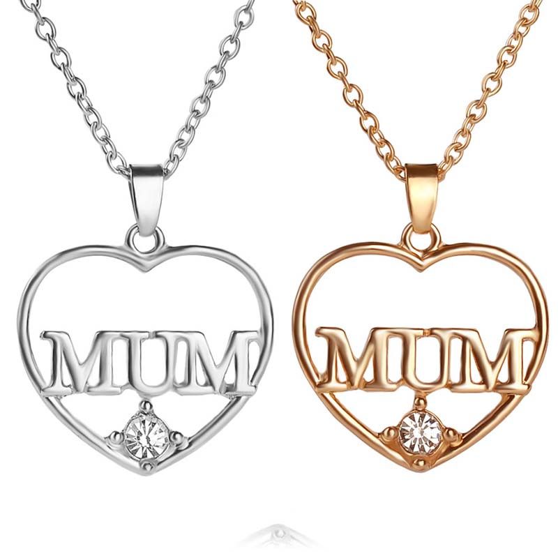 mum gold pendant