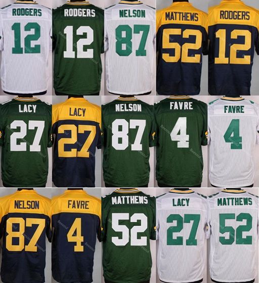 clay matthews stitched jersey