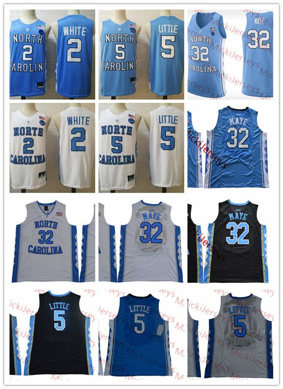coby white unc jersey