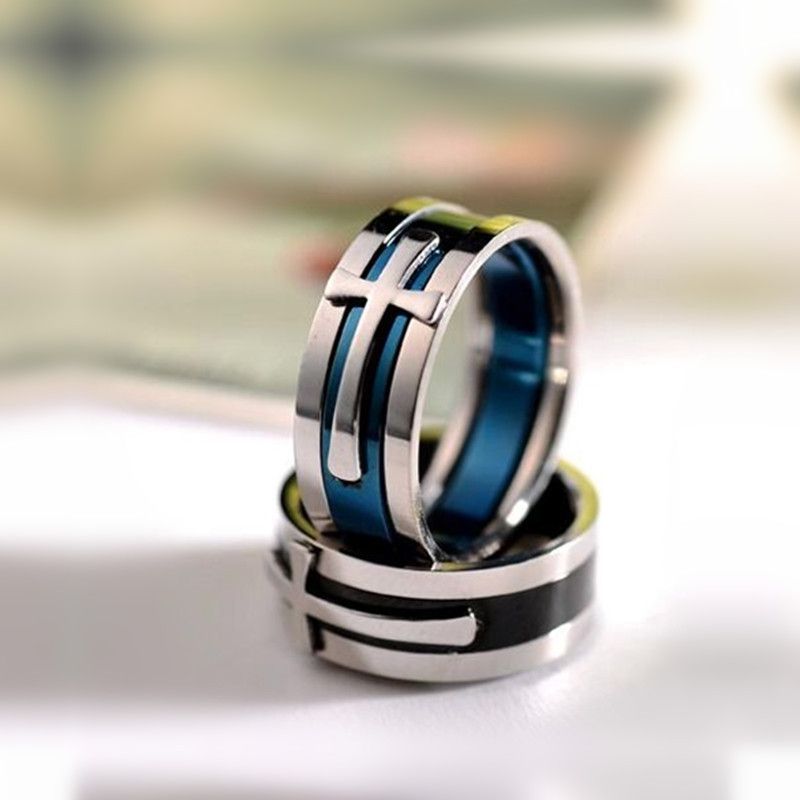 Anillo De Boda Cruzado De Dos Colores Para El Anillo De De Anillo De Boda Cruzado De Dos Colores Para El Anillo De De