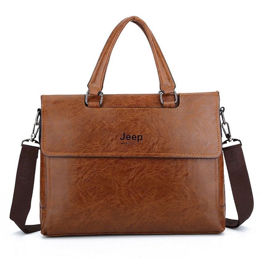 jeep leather laptop bag