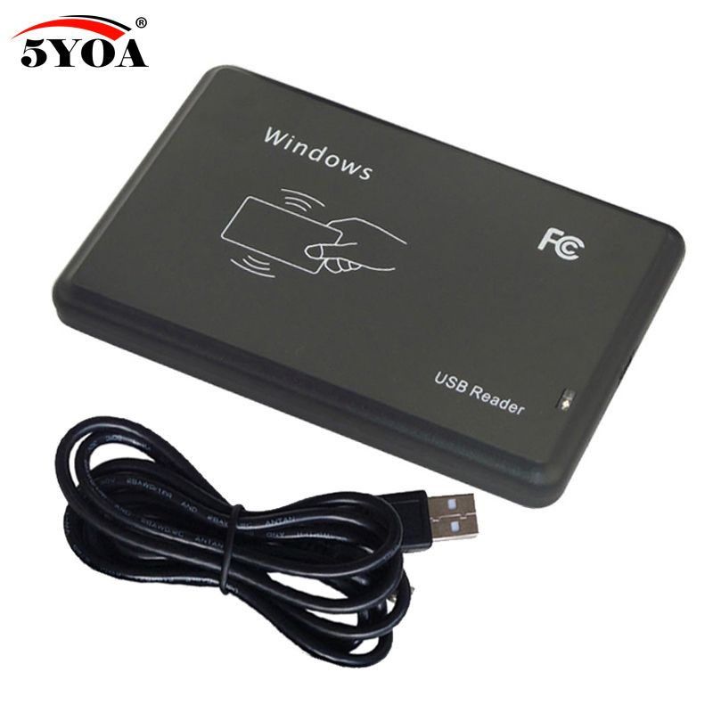 13.56MHz USB RFID Contactless Proximity Sensor Smart ID Card Reader For 