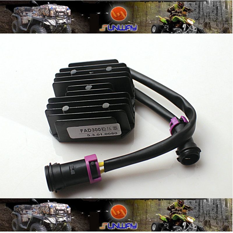 SUNWAY ATVs Parts Regulator Rectifier Chargers For BUYANG FA D300 H300 ATVs Quad Bike Atv Parts