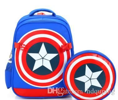 captain america book bag