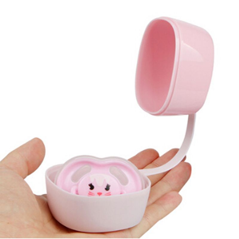 Portable Baby Nipple Box Girl Boy Infant Pacifier Cradle Case Holder Soother Box