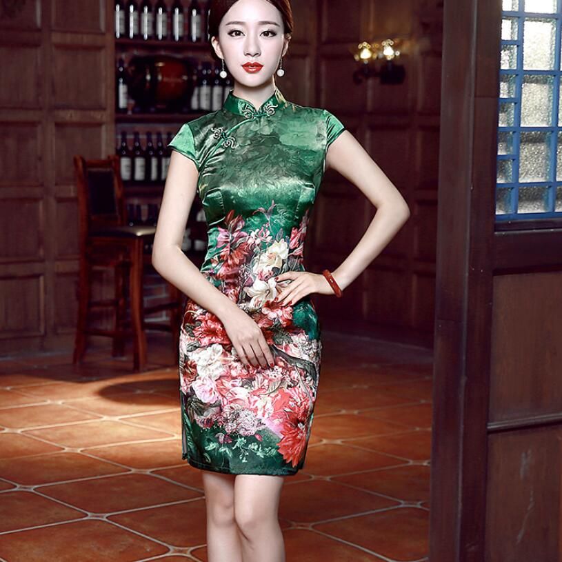 green qipao