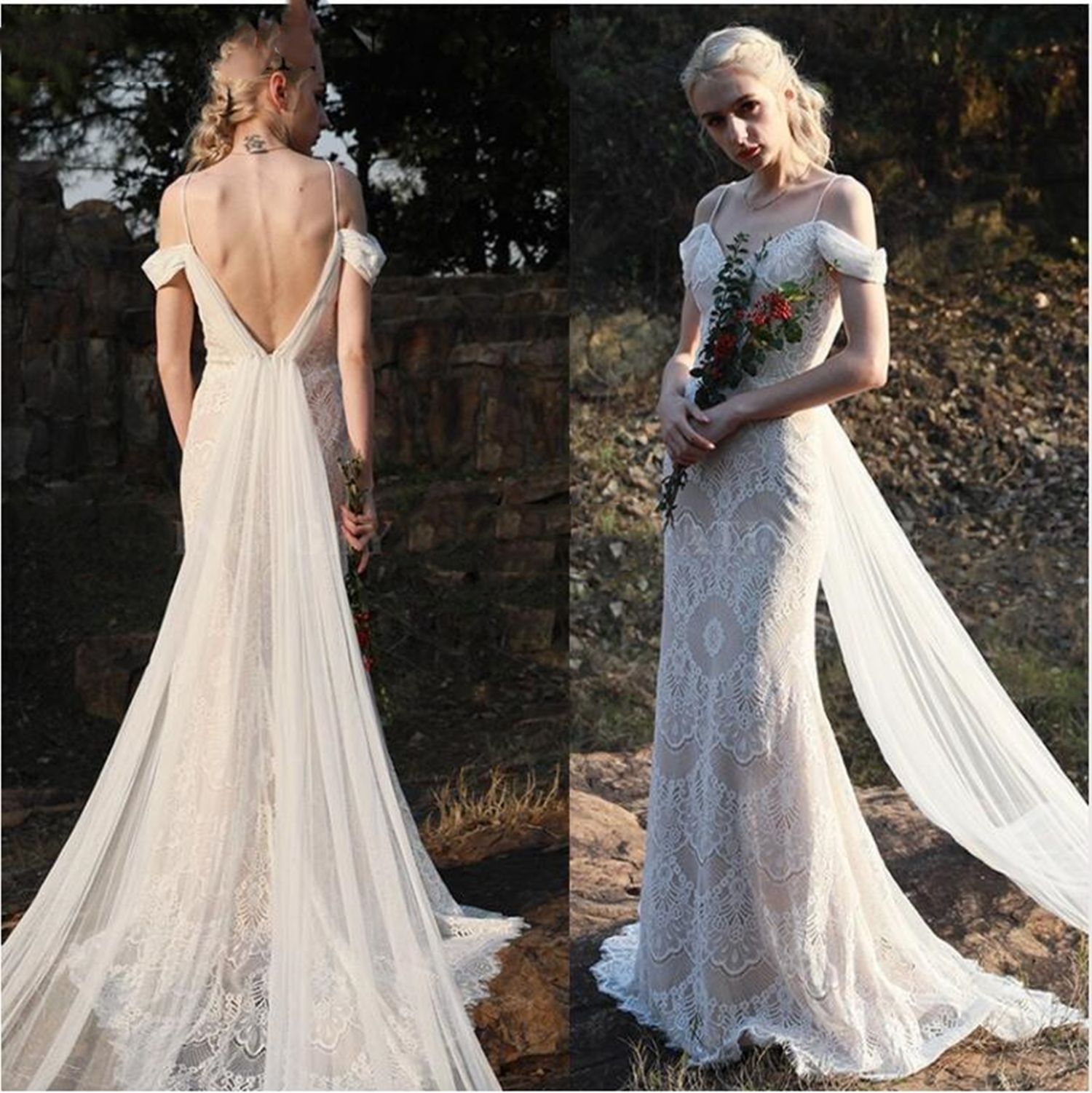 vintage style bridal gowns
