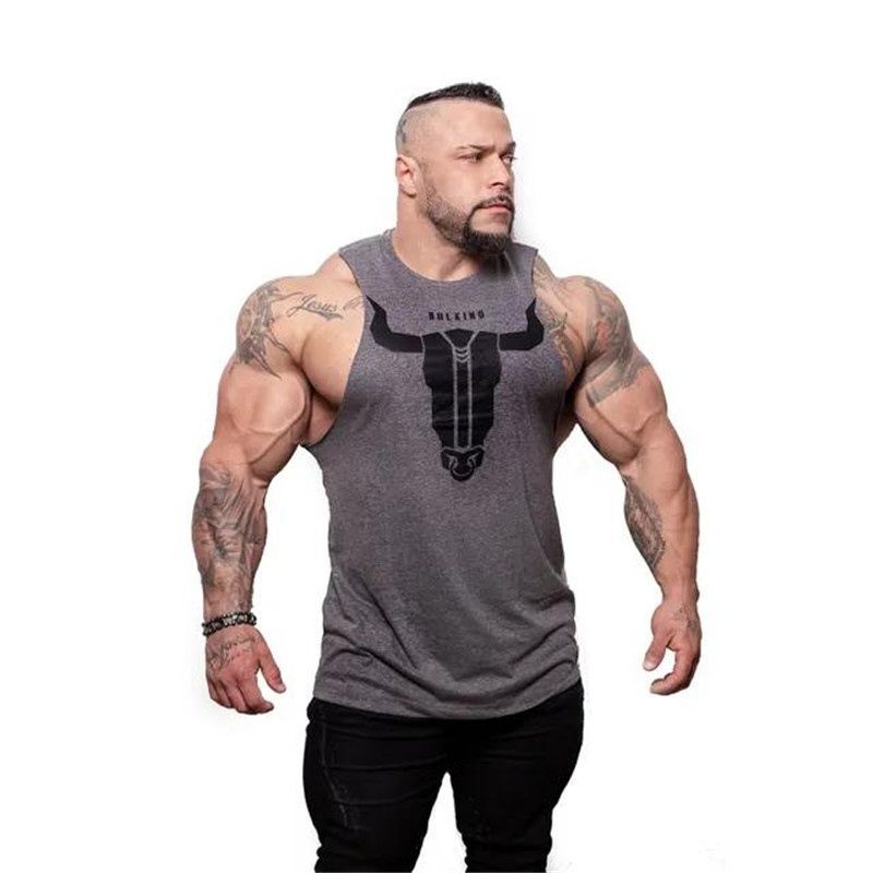 Nuevo Diseño Hombres Marca Gimnasios Sin Mangas Culturismo Camisetas De Tirantes Hombres Gimnasios Gimnasio Casual O Cuello Hombres Camisetas De Tirantes # 105342 De 20,14 € |