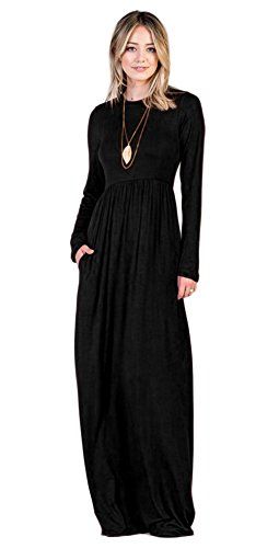 long sleeve jersey maxi dress