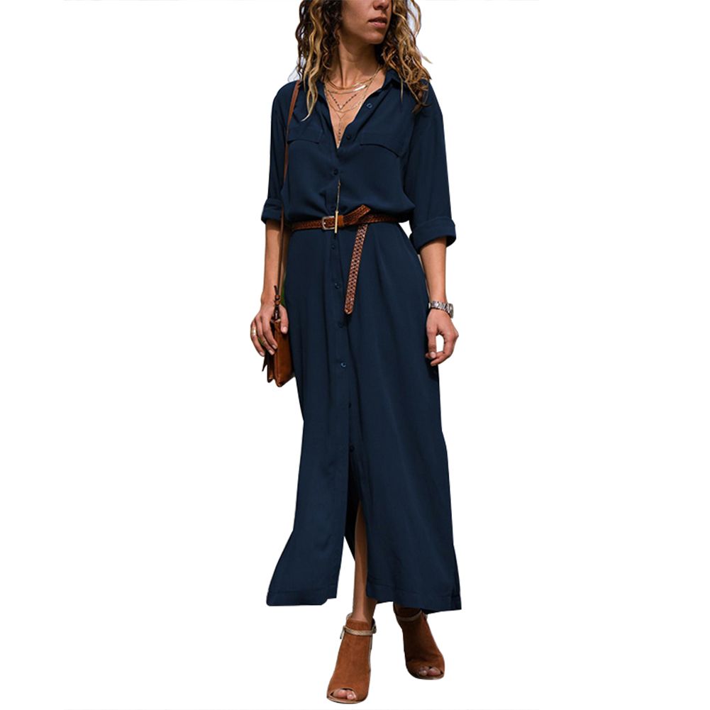 long sleeve cotton kaftan