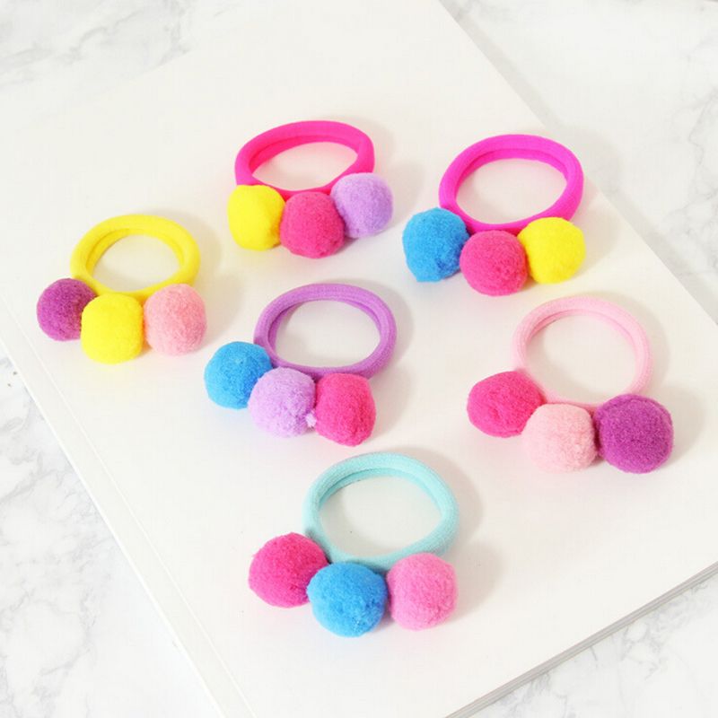 Elastic Hair Bands Rope Little Girls Fashion Cute Lovely Hair Ties
