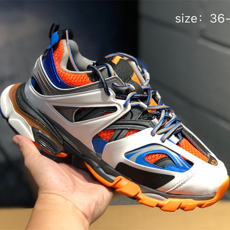 Balenciaga track orange white Bền dep Cam kết chất lượng