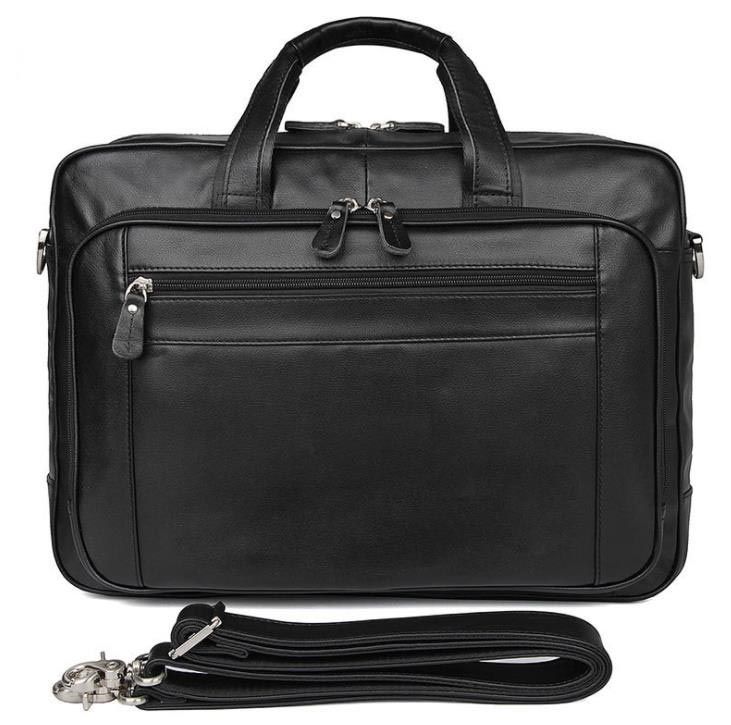 cowhide briefcase