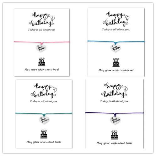 birthday wish bracelet