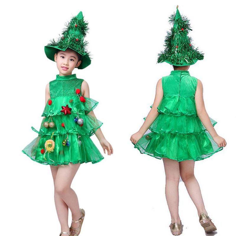 christmas tree dress for kids