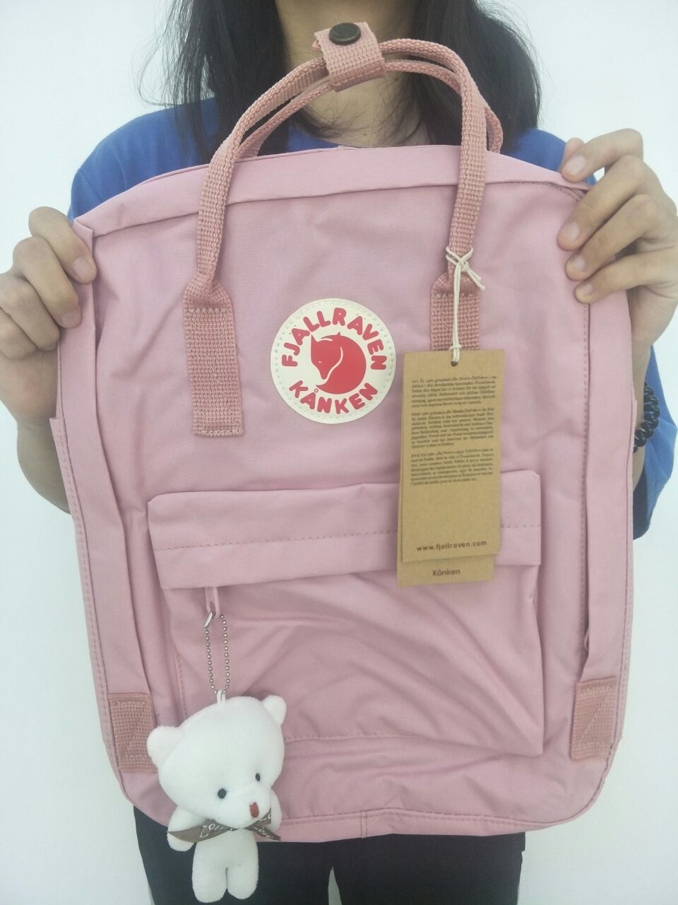 fjallraven kanken hot pink