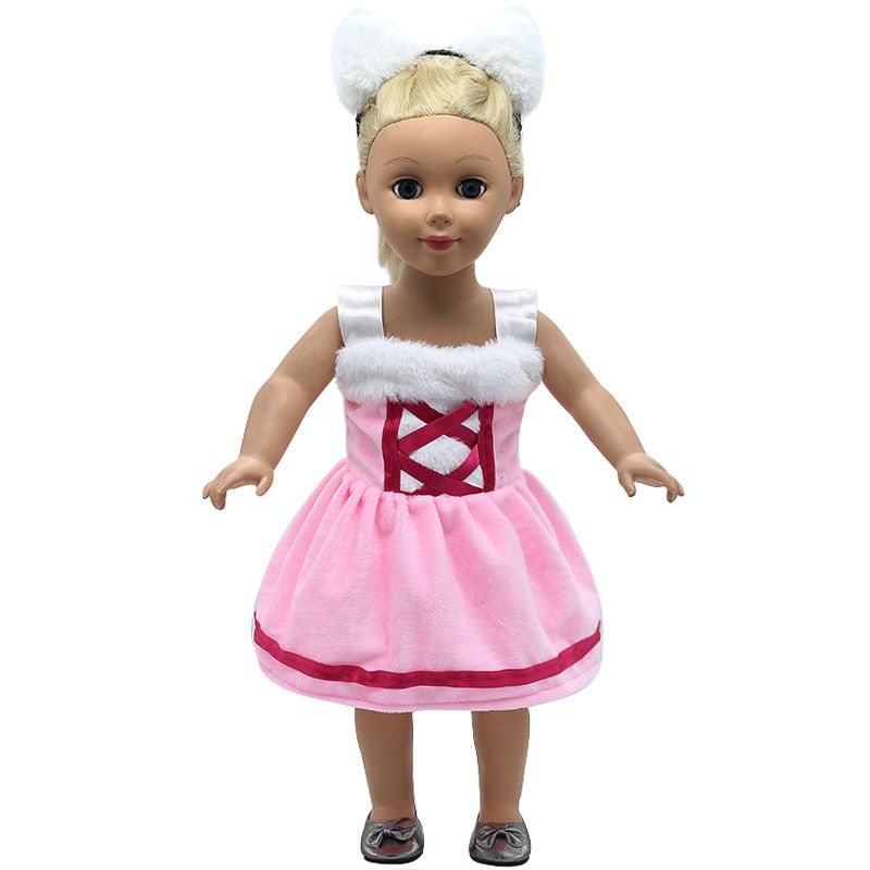 Hot~ Fits 18/" inch Doll 43cm Baby Dolls Handmade fashion Doll Clothes dress