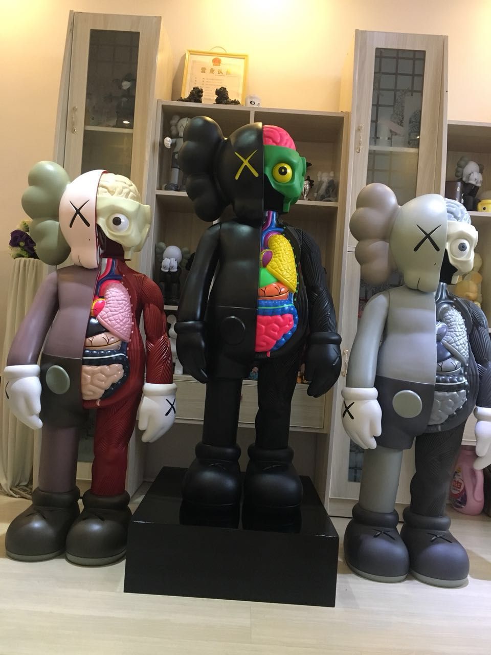 New Original Fake KAWS 130cm 4ft Kaws Dissected 11 Collection Action