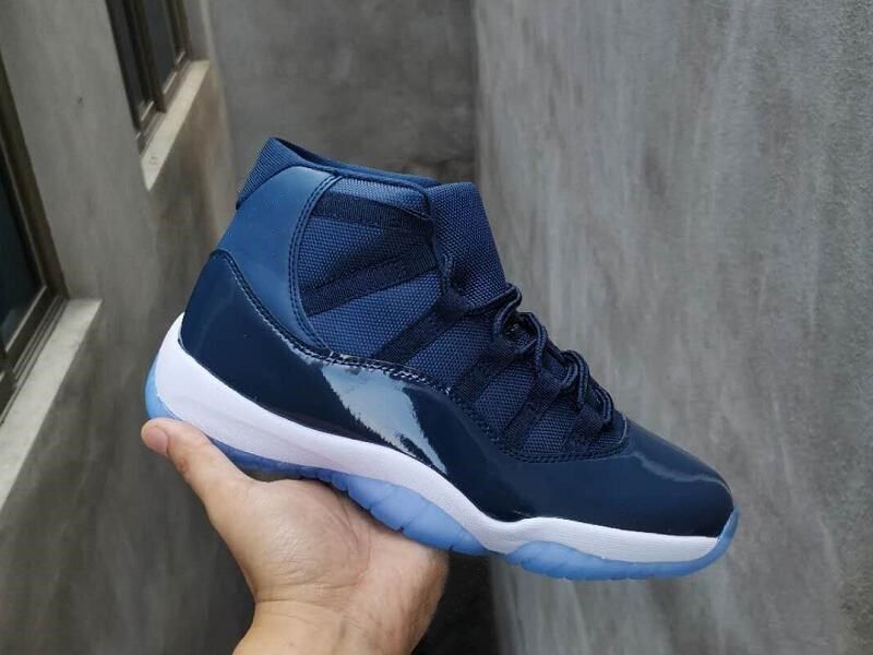 Come With Box 11s Dark Blue Athletic Designer Shoes Midnight Navy XI  Fashion Chaussures Trainers Good Quality From Dhrunpack888, $76.52 | DHgate .Com