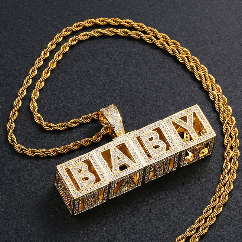DIY Custom Name Necklace Gold Silver 