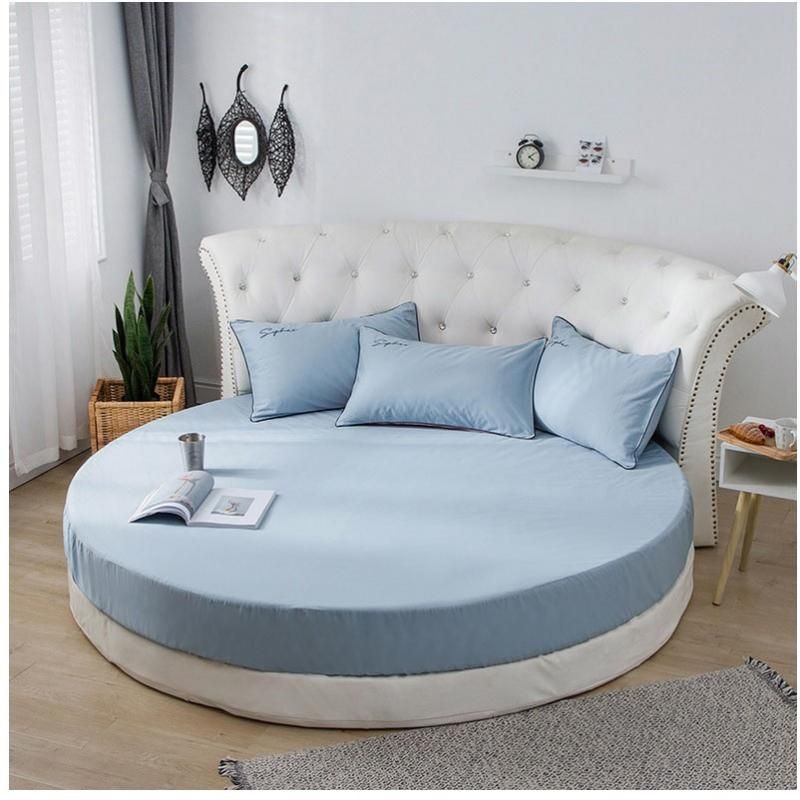 2021 Fitted Sheet Round Bed Cover Sheet Lightweight Wrinkle Free Convenient Dia 220cm From Zeyuantrading 34 3 Dhgate Com