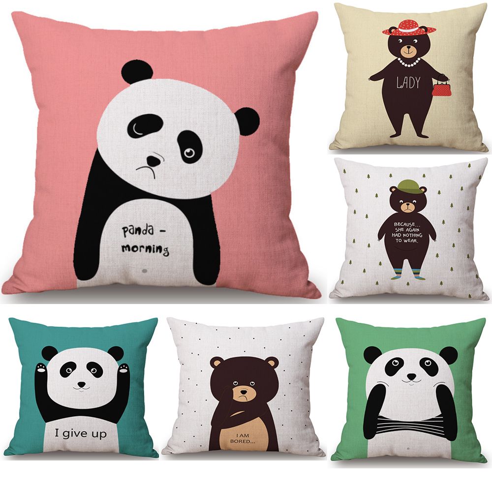 bear pillows for couch