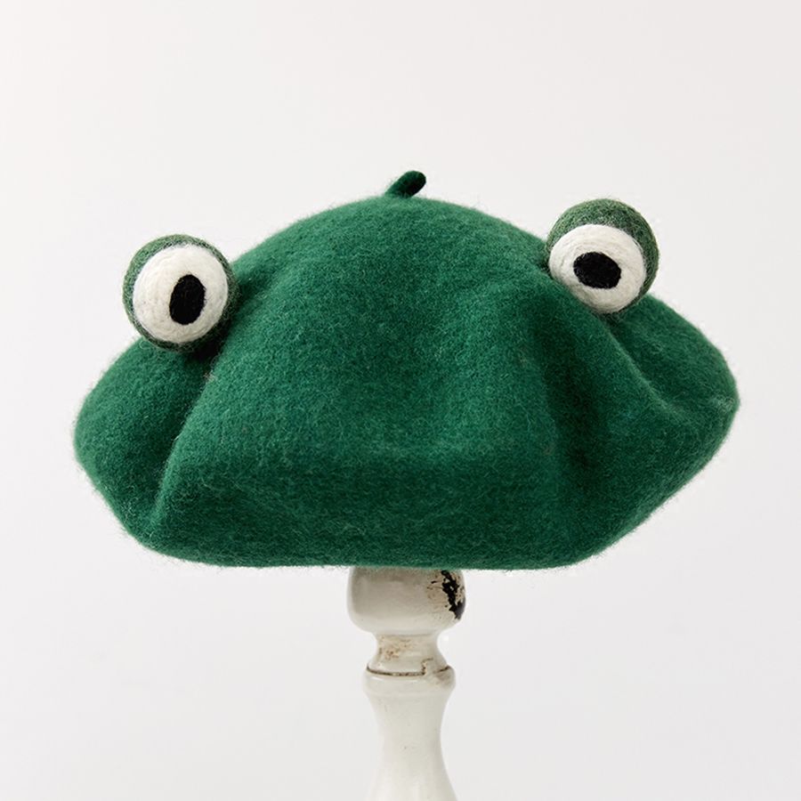Frog beret hat Clearance