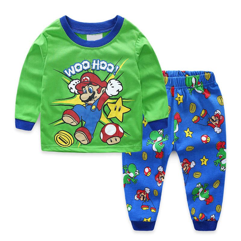 Boys Pyjamas for Kids Pjs Christmas Toddler Clothes 100/% Cotton Long Sleeve Nightwear Sleepwear Set Dinosaur Pattern