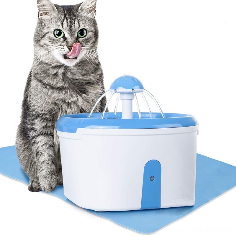Cat Water Fountain Pet Water Dispenser With Charcoal Activated Filter