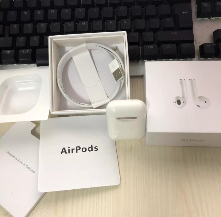 satin al yeni varis apple airpods kablosuz kulaklik airpods en kaliteli applein bluetooth kulakliklar iphone xs icin max xr 7 8 arti aksesuar