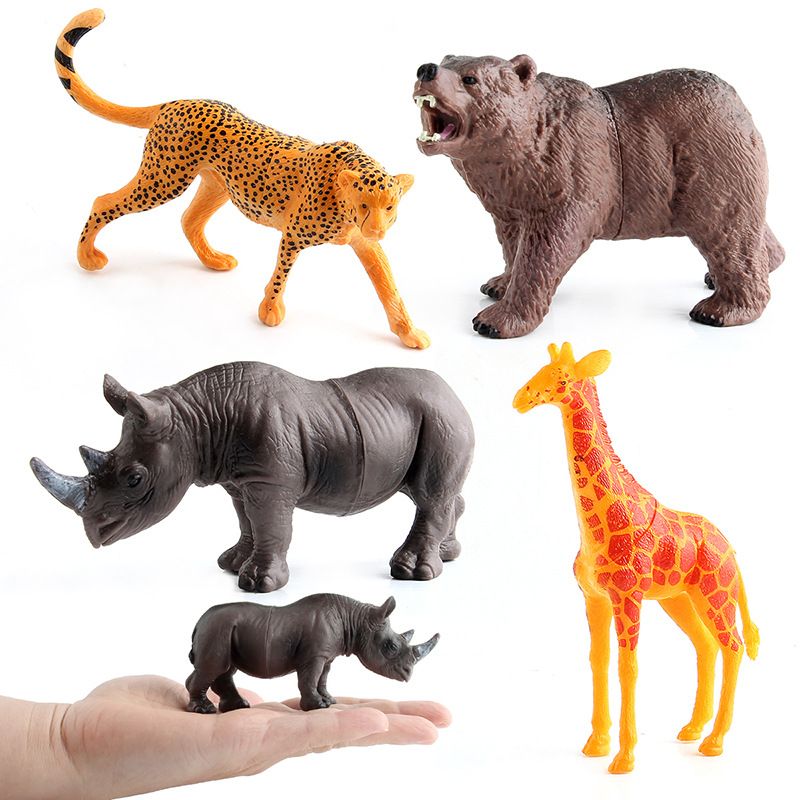 wild animal soft toys