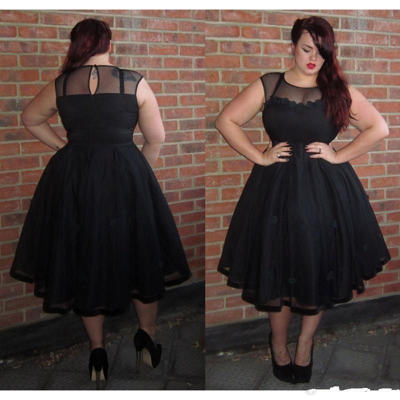 black plus size prom dresses 2019