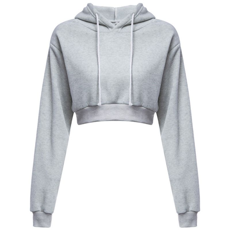 Compra Sudadera Con Capucha Lumbar Con Capucha Suelta Suéter Mujer Dama  Breve Párrafo Band Band Sexy Sudadera Con Capucha Tops Ropa Para Mujeres De  Moda # 399294 Barato | Entrega Rápida Y