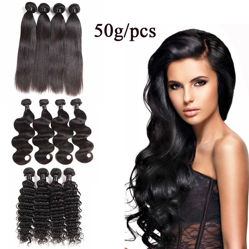3 4 5 6 Bundles Brazilian Loose Wave Virgin Hair Extensions