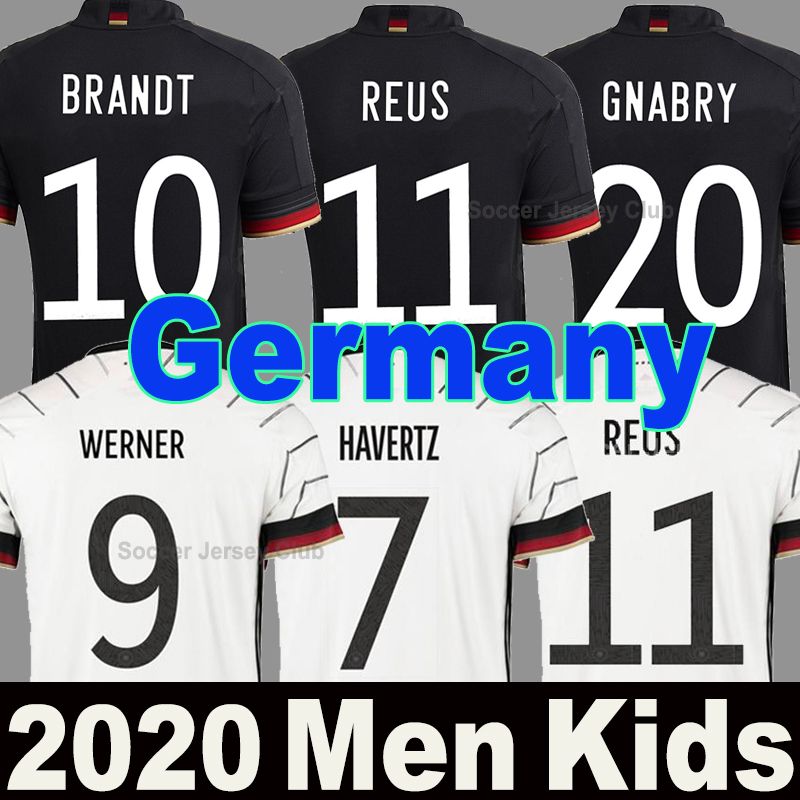 2020 2020 Euro Cup Alemania Germany Soccer Jerseys Away ...