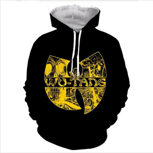 2020 New Fashion 3d Hd Print Wu Tang Clan Men Women Pullover
