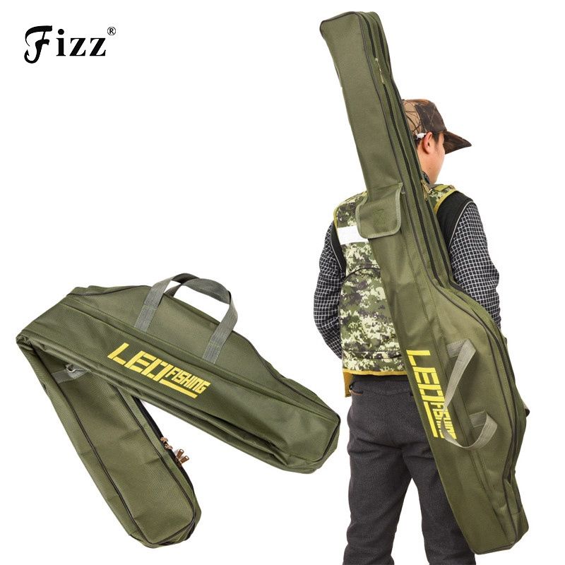 LEO Folding Fishing Rod Bags Fishing Bags 420D Zipped Case Fish Pole Tools Storage Bag Case Holder Gear Tackle Pesca 100cm150cm #892593 LEO Folding Fishing Rod Bags Fishing Bags 420D Zipped Case Fish Pole Tools Storage Bag Case Holder Gear Tackle Pesca 100cm150cm #892593