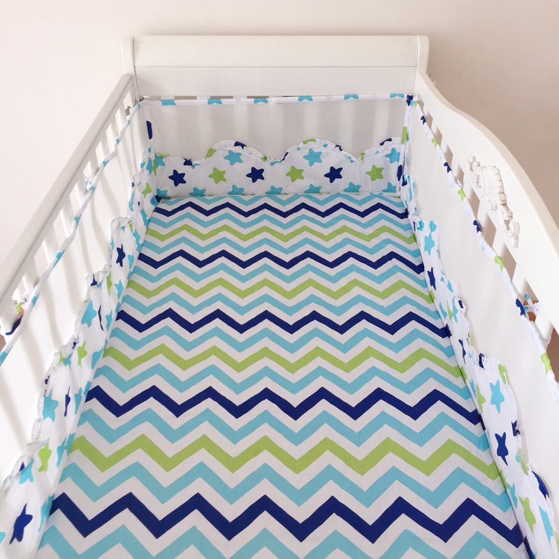Baby Bedding Set Bed Bumpers Flat Sheets Bedsheet Newborn Baby Bed