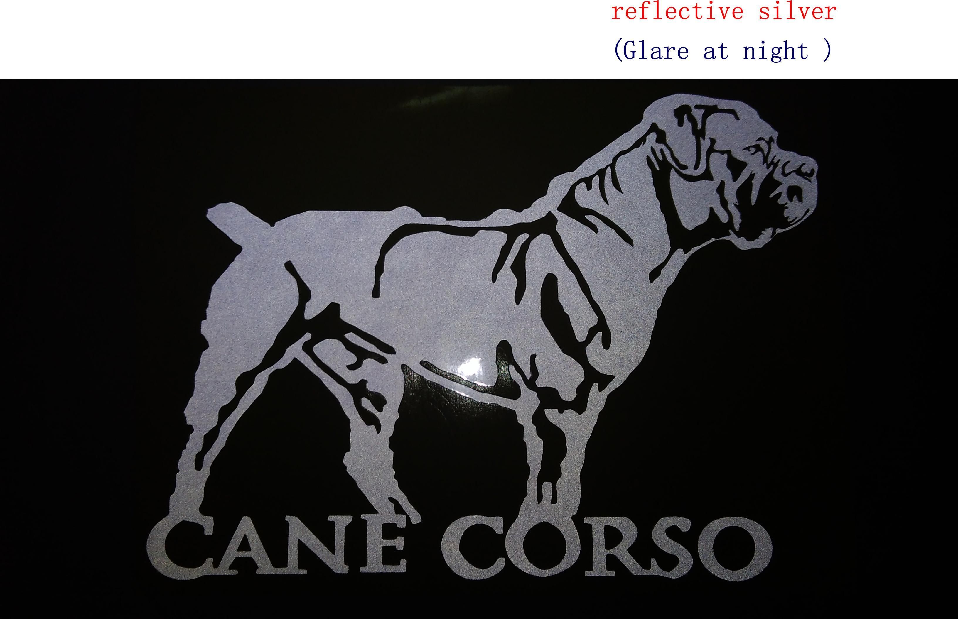 cane corso car decals