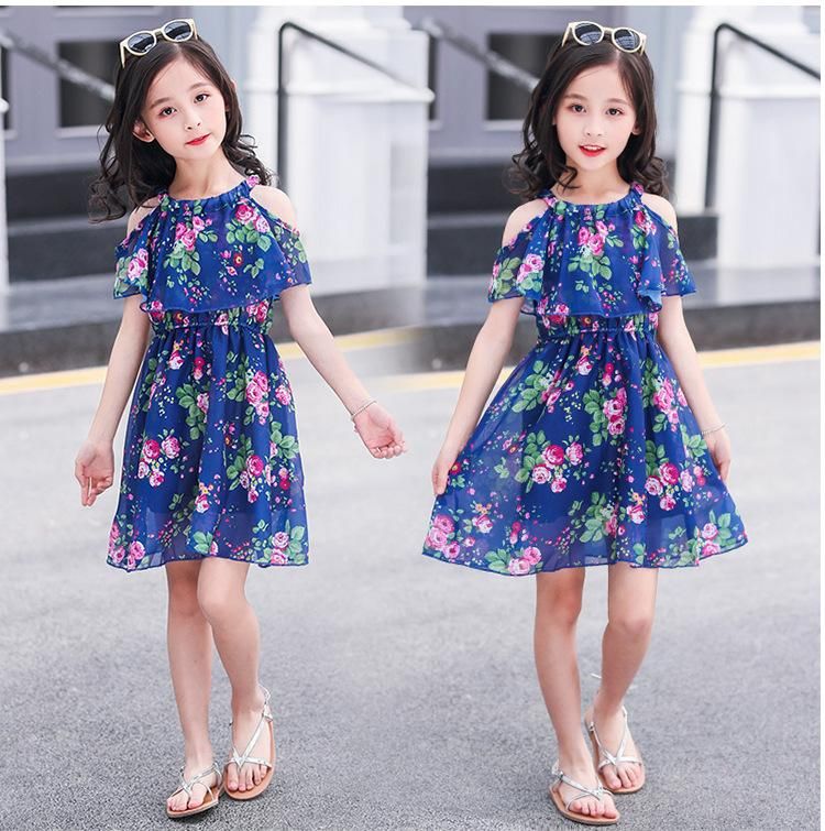 Bästa Och Billigaste Klänningar För Flickor Tjejer Klär Sommar 